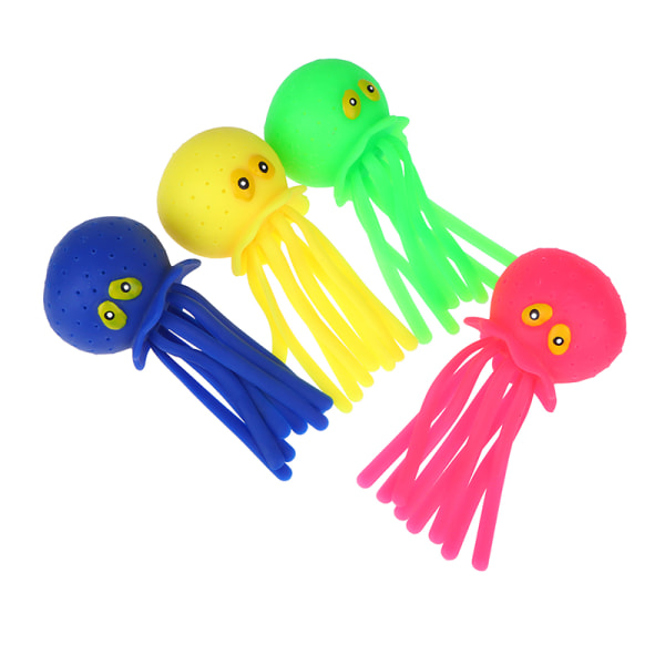 Octopus Water Ball Pinch Joy Lasten kylpylelut Vesilelut Yellow