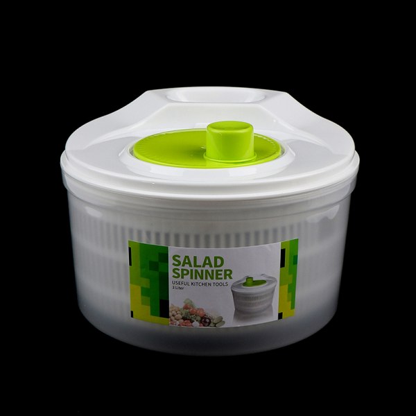 Plast Salat Spinner Bladtørker Salat Veg Driner