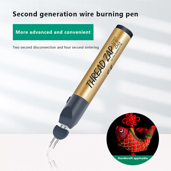 Burning Line Pen Trim Brenn- og smelttrådsveisestift Gold