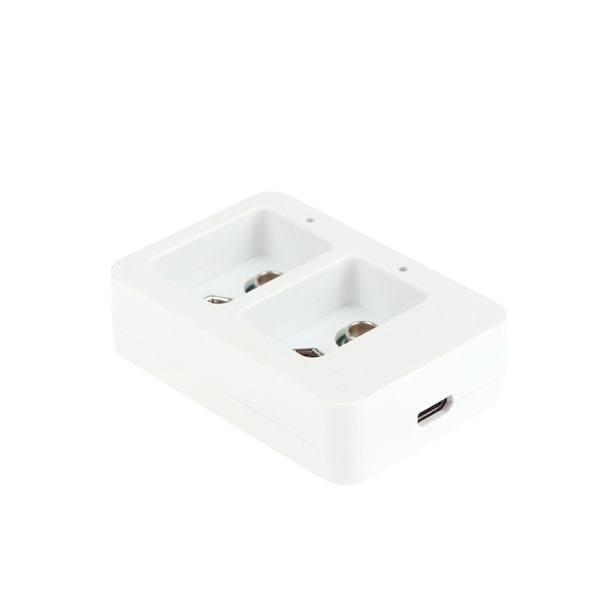 1Pc 2 Slots 9V Smart Hurtig batterioplader