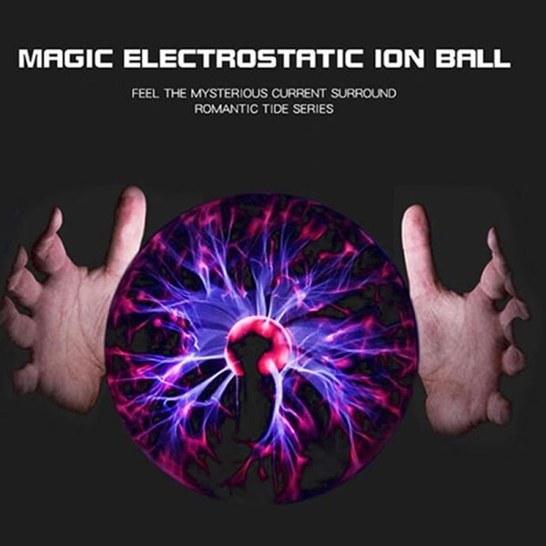Magic Plasma Ball Lamp Touch Sensitive Atmosphere Night Light