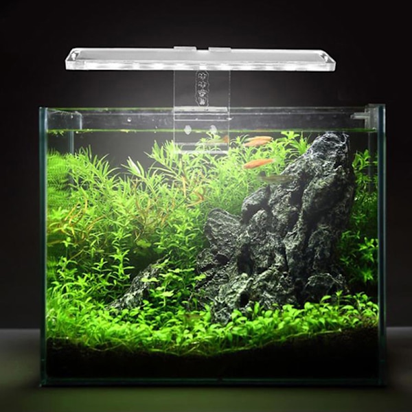 Akvarielampe LED-lys Passer til tanke Aquatic Lamp Aquarium Brack A