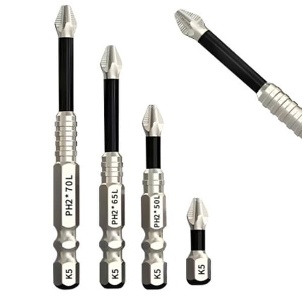 9 st Högmagnetiska Borr Anti-Slip Elektrisk Set one size