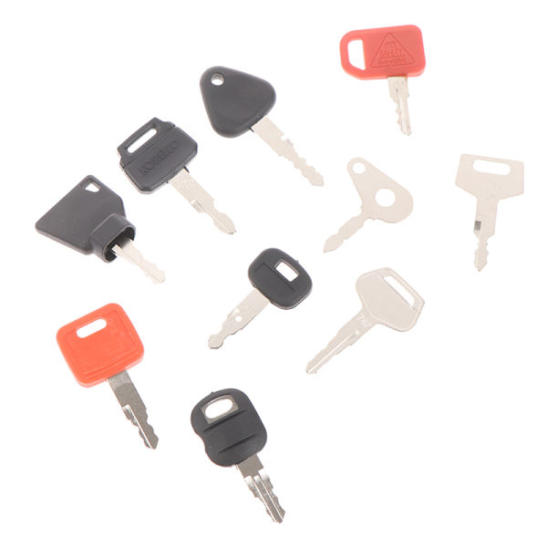10 nyckel hinery Master key Set hinery Digger