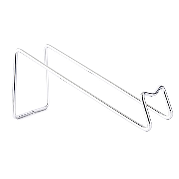 Metall vinstativ Veggmontert rødvinsflaskeholder Silver