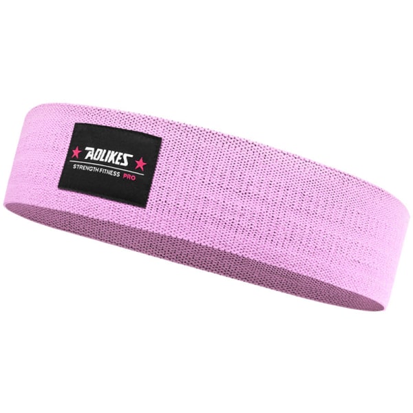 Anti-slip elastisk höftslinga Fitness Squat Resistance Loop pink M