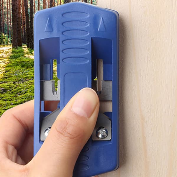Wood Side Banding hine Sett Double Edge Trimmer