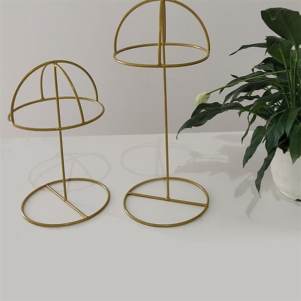 Desktop Smedejern Hatteholder Shopping Mall Sort White-A1
