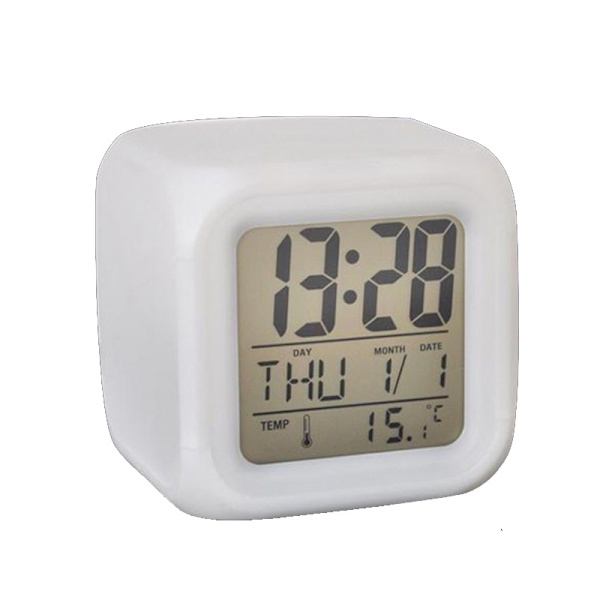 Digital vekkerklokke for barn med LED white one size
