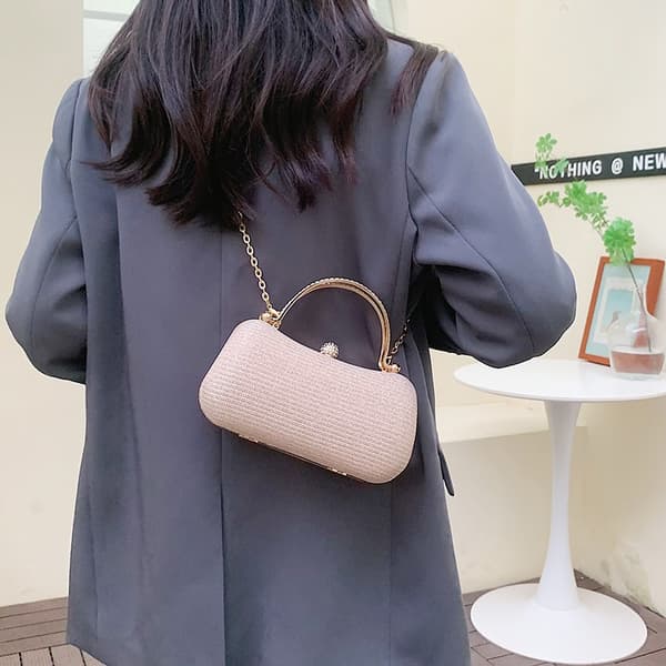 e Små PVC Skulder Crossbody Tasker Til Kvinder Hit Håndtasker Silver
