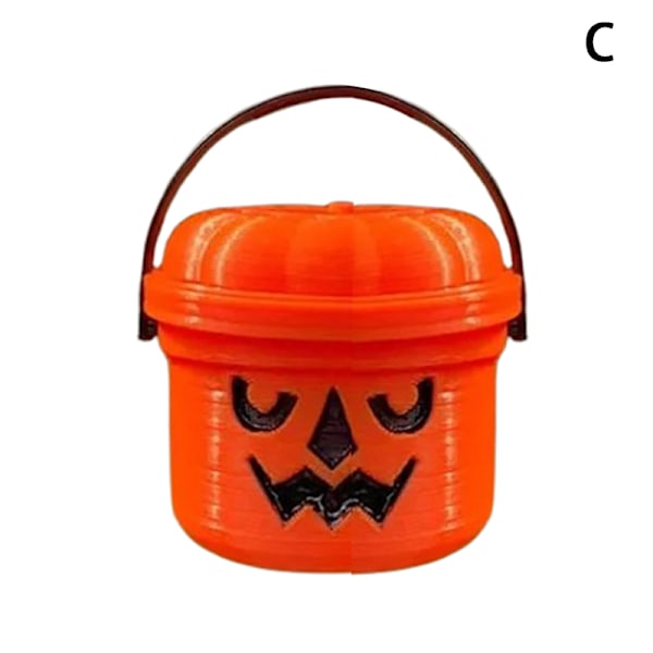 Halloween Nostalgi Hink Halloween Pumpa Mini Hink Dekor C