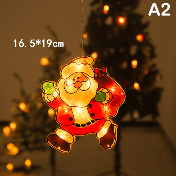 Joulun koristeellinen LED-imukuppivalot joulukoristeita A2