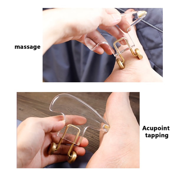 Copper Trigger Point Massage Gua Sha Dräneringsverktyg