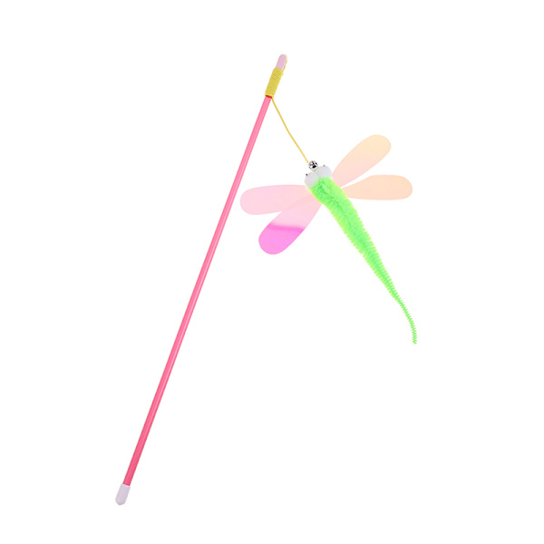 katt Teaser stick paljetter katt leksak interaktiv Teaser stick Green