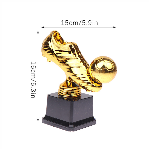 Golden Shoe Football Trophy hyvä Shooter Shoe Boot matkamuisto
