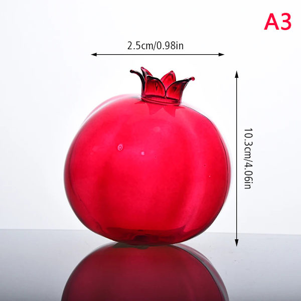 4 stilar granatäpple hasselnöt Päron kalebass form blomvas A3