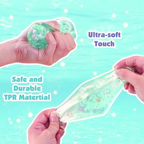 1 stk Taba Stressballer Kube Hav Sensorisk Leketøy Sakte Stigende Leker ONE SIZE