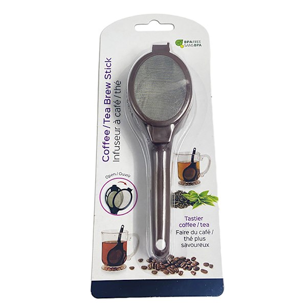 Kaffekapsel pulverfilter ske Te-infuser Genanvendelig