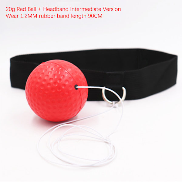 Boxing Reflex Ball Hodemontert Sanda Training Gym Sandbag red