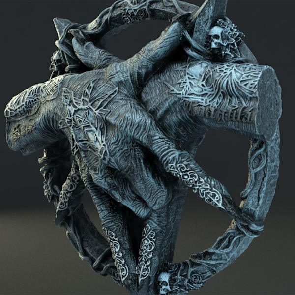 Devil Hand Sculpture Pendant Claw Statue Dekoration Crafts