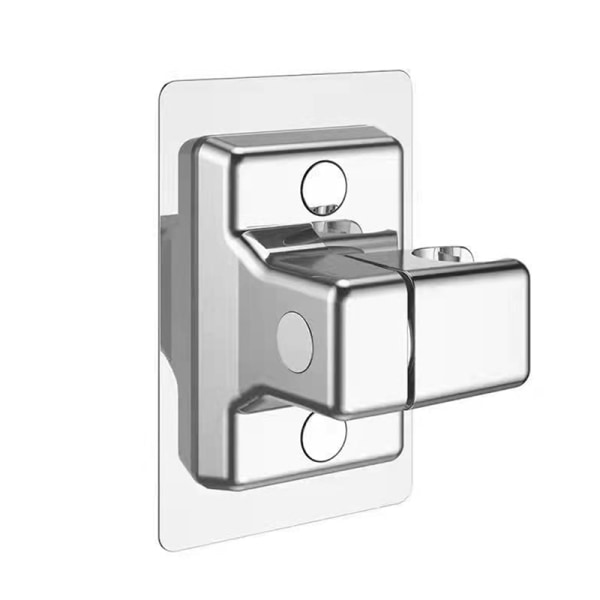 1 stk ABS dusjhodeholder Veggmontert dusjstativ Silver