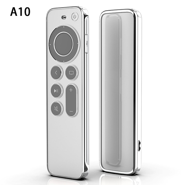 Förhindra repor Fjärrkontroll Transparent case Transparent Siri Remote