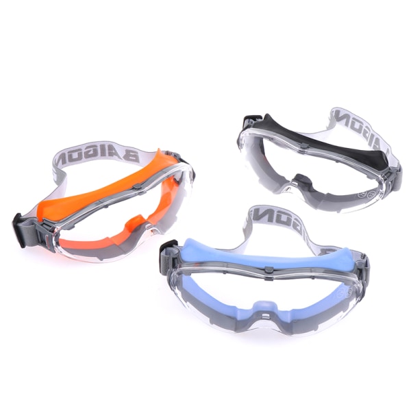 Sikkerhedsbriller Anti Sprøjt Støvtæt Øjenbeskyttelse Industriel Orange