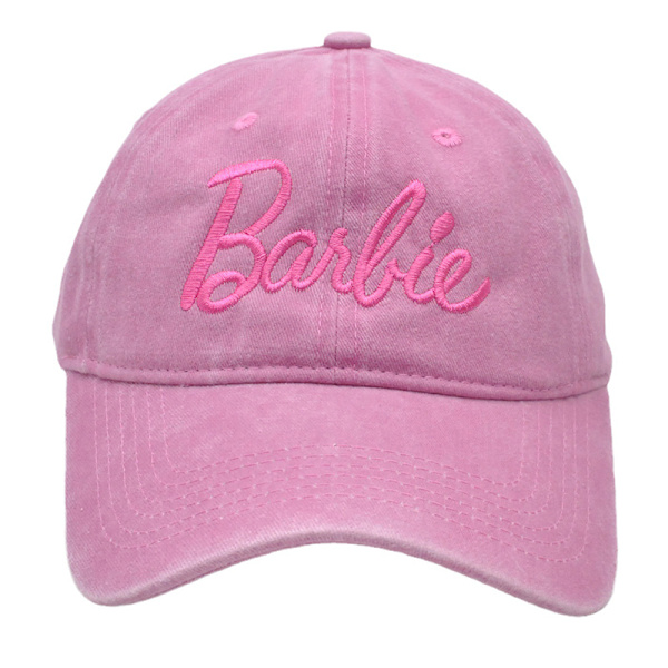 Kesäinen Barbie- cap aikuisille casual ulkona aurinkovarjohattu Rose red
