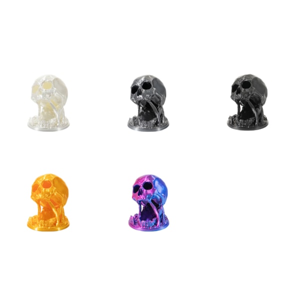 Skull Dice Tower DND Dice Rolling Tower 7 kpl D20 set A