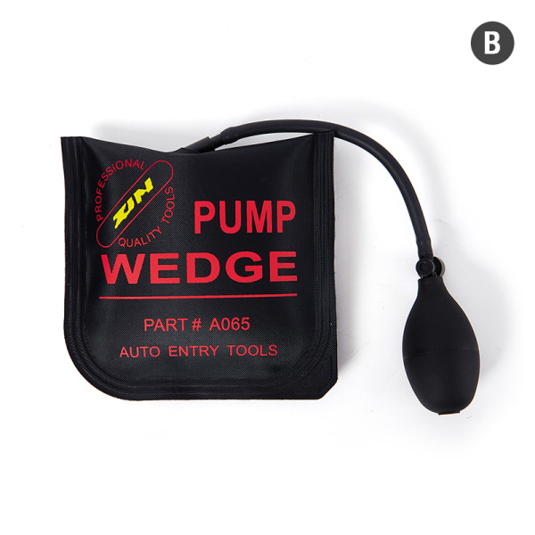 1 stk Airbag polstret håndpumpe Auto Air Wedge Oppblåsbar B