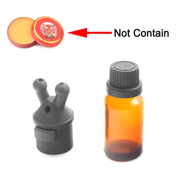 Läckagesäker Aroma Eterisk Olja Parfym Inhalator Lock Essential Inh onesize