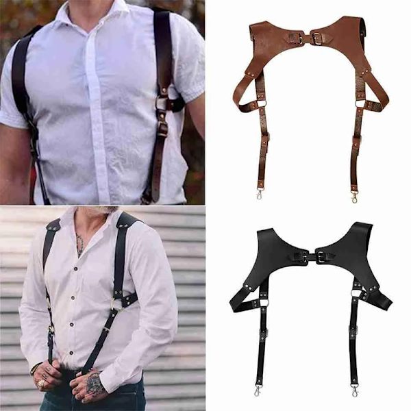 Selebelter for menn Mote Selebelter for menn Leather S Black