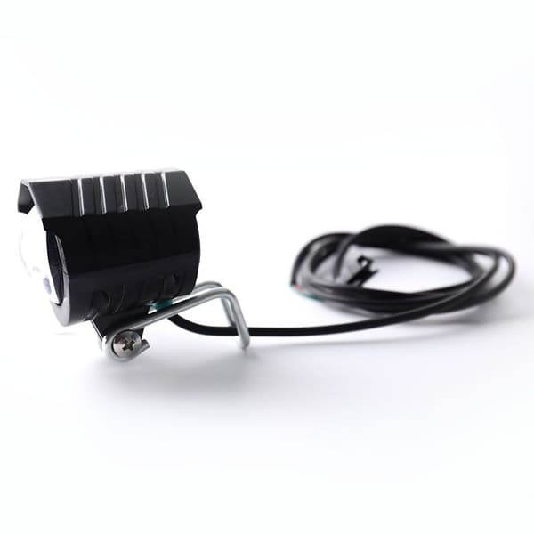 2 i 1 E-cykel lys elektrisk scooter styrlampe Black 120.0