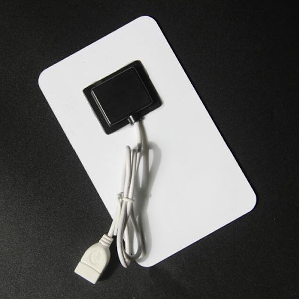 Solpanel Solar System för mobiltelefon batteriladdare Black