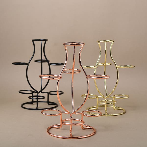 Seven Crystal Ball Sete Ball Display Stand Krystall Ball Bracket Gold S