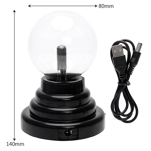 Magic Plasma Ball Lamp Touch Sensitive Atmosphere Night Light