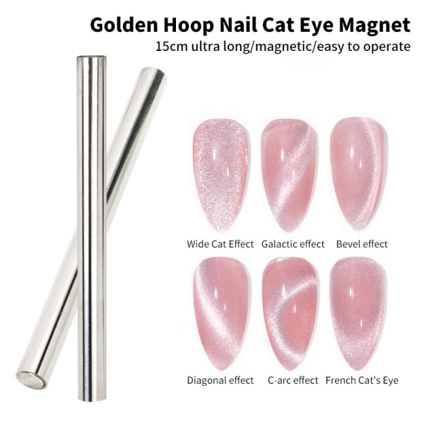 UV Gel Magnet Board Magnetisk Nail Art Stick Stærk Plade