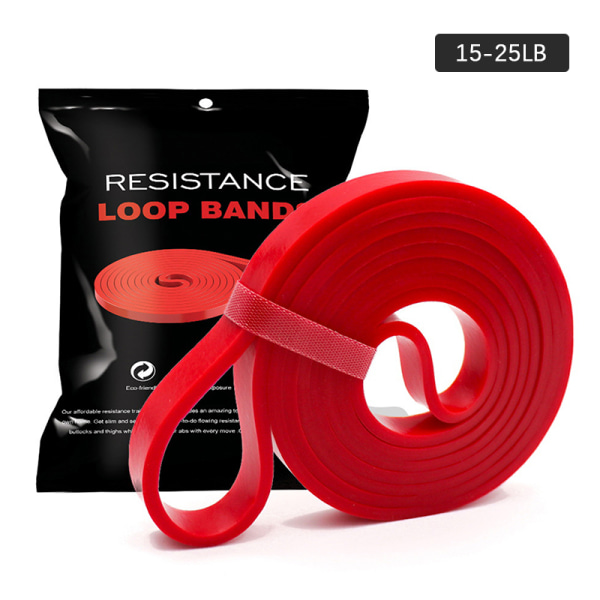 Pull Up Resistance Band Elastiska övningar Gummiband Red