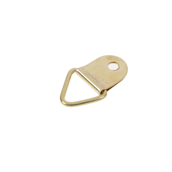 10 Stk D Ring Kroge Gylden Messing Trekant Foto Billedramme Wa as the picutre
