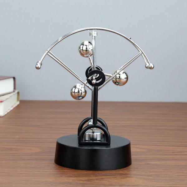 Perpetual Motion Newton Pendel Baller Swing Ornament B