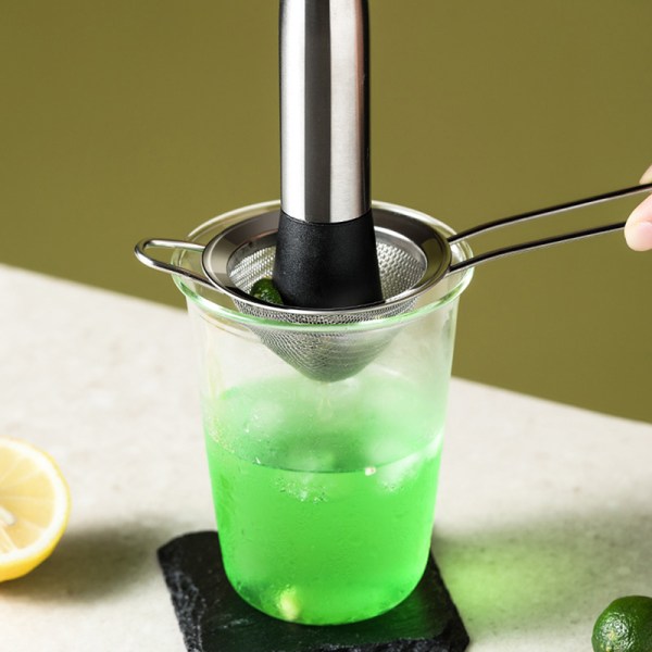 Finmasket rustfrit stål konisk si Cocktail Bar Si