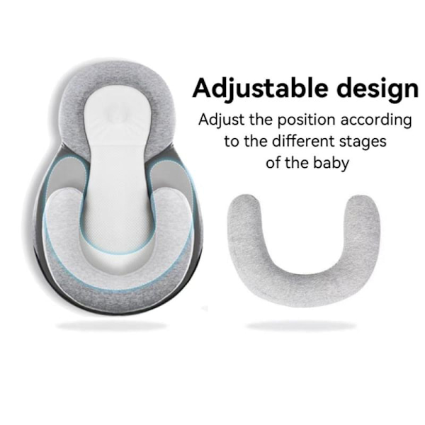 Babynest Baby Snuggle Seng Justerbar Baby Kile Lounger Anti Ov one size