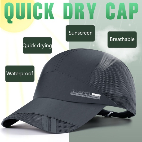 Cap i tunt material Andningsbar cap dark blue