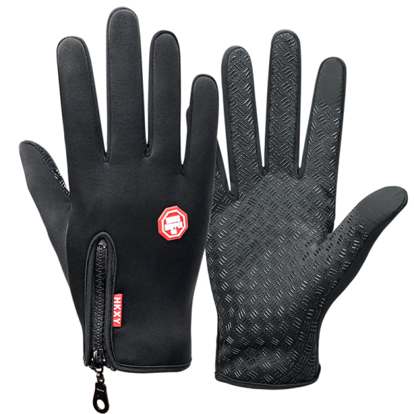 Touch Fleece varma handskar för utomhuscykling A XL