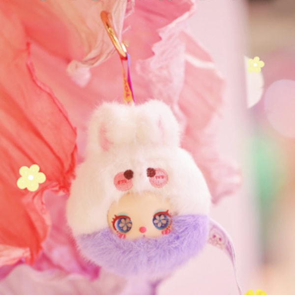 Uusi Mini Liila Garden Tea Party -sarjan vinyylinen yllätyslaatikko pehmolelu 1pc random