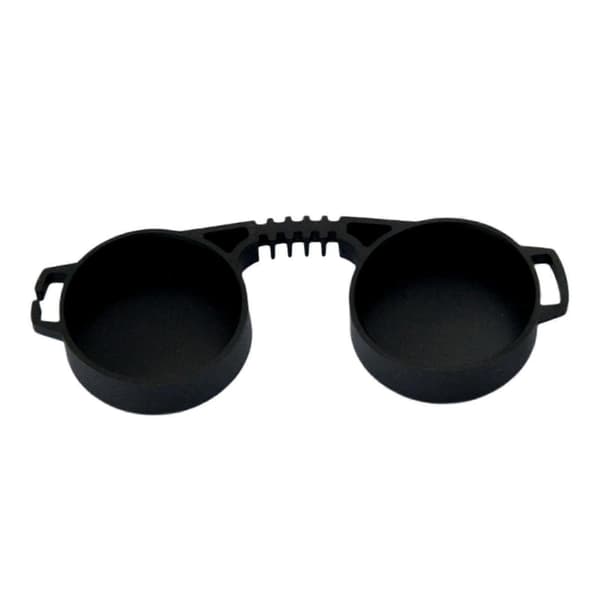 [KK] linsesystemdeksler kikkerttilbehør svart kompakt profesjonell solid 10x42 direkte Eyepiece