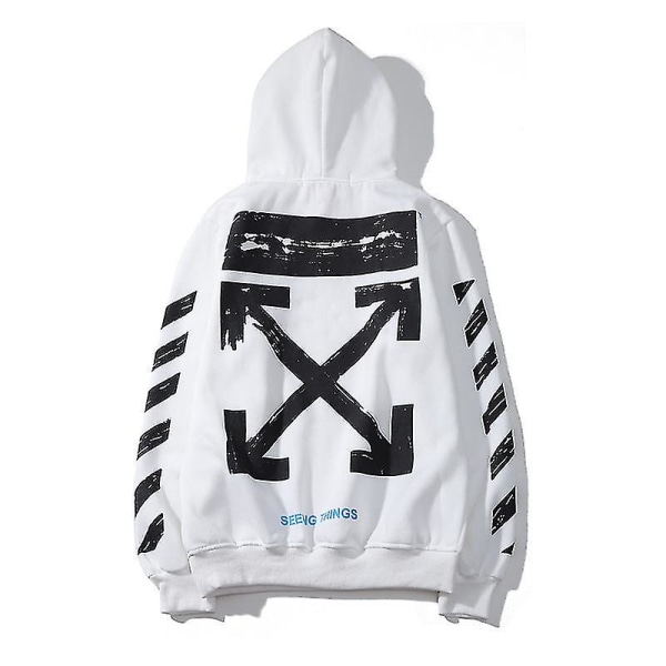 Randig hoodie Retro Arrows Off-white hoodiejacka