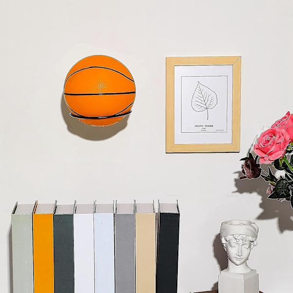 Veggmontert Balldisplay Ball Oppbevaring Ballstativ Ballholder For Basketbal Fotball Volleyball