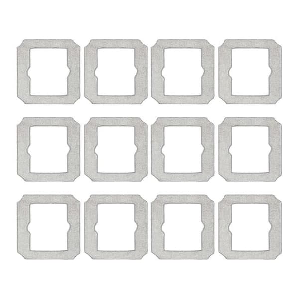 12 vaihtotyynyn pakkaus Ecovacs Winbot Mini -robotti-imurille