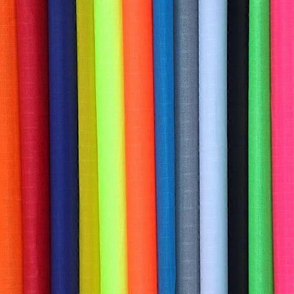 5m X1.5m Ripstop Nylon -kangas 200 tuumaa X 60 tuumaa Leijakangas Teltta Mustekala Leija Tehdas Tukkumyynti Weifang Black
